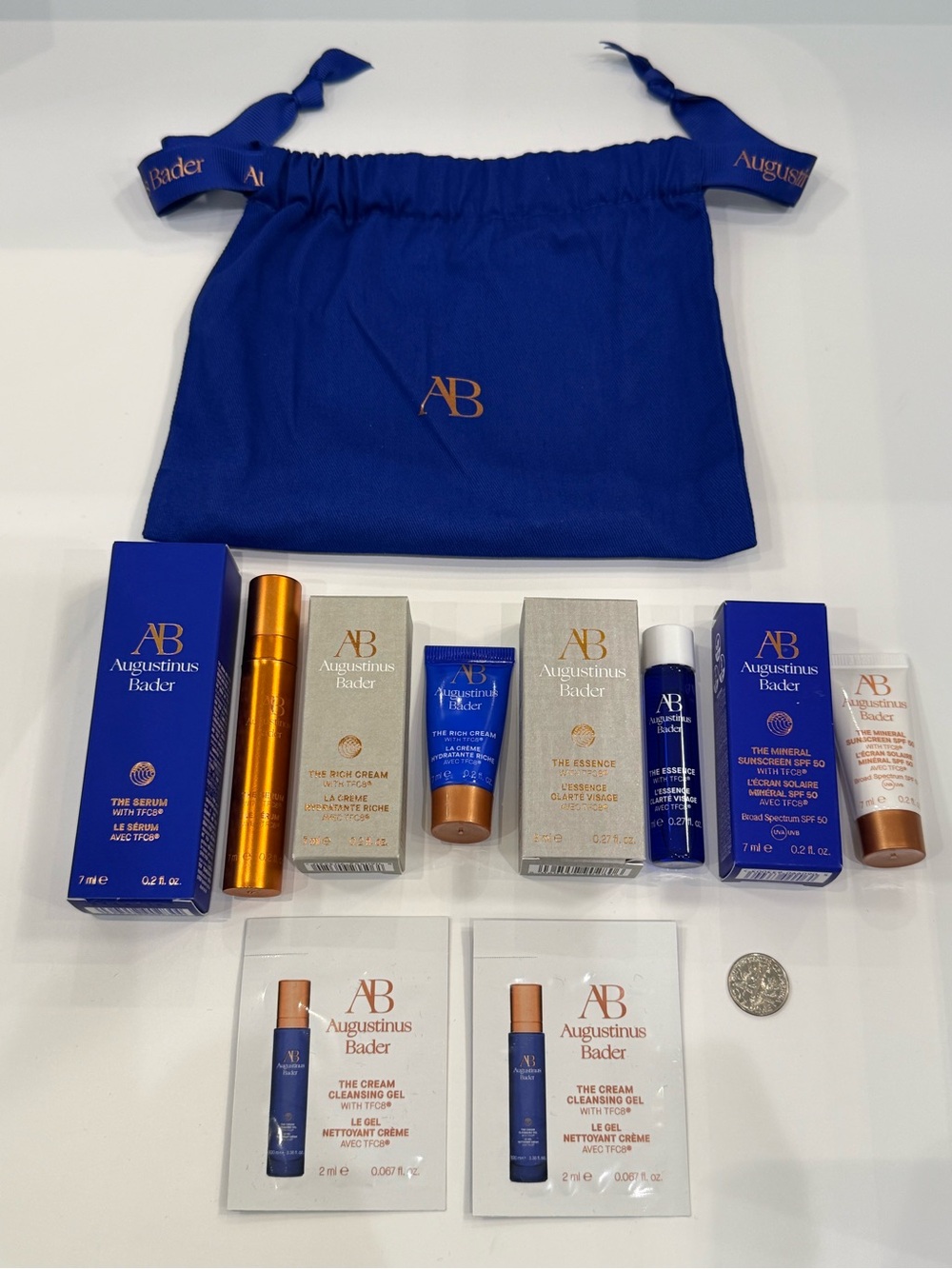 Augustinus Bader 6-Pc Skincare Set With Pouch